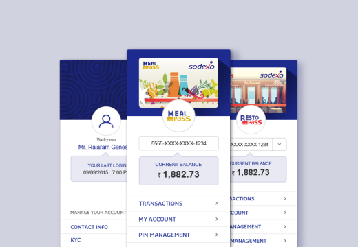Shaping Customer Card Portal for Corporate Employees.