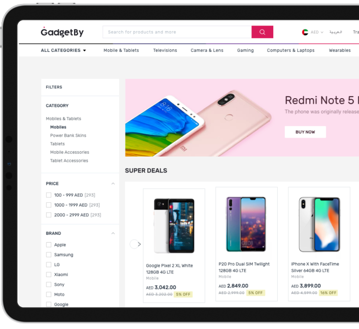 GadgetBy-website