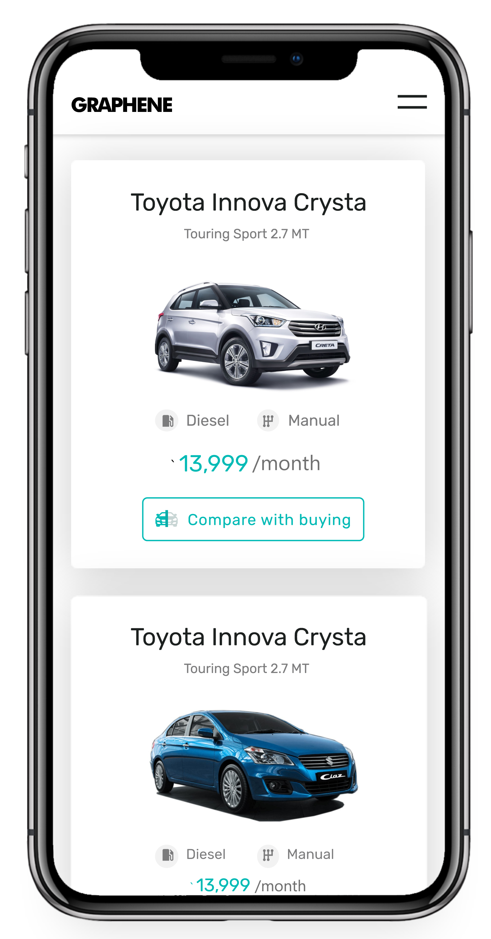 Revv Cars - UX UI Design for Car Leasing Startup in Automotive Industry