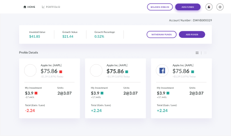 Stockal-Transactions